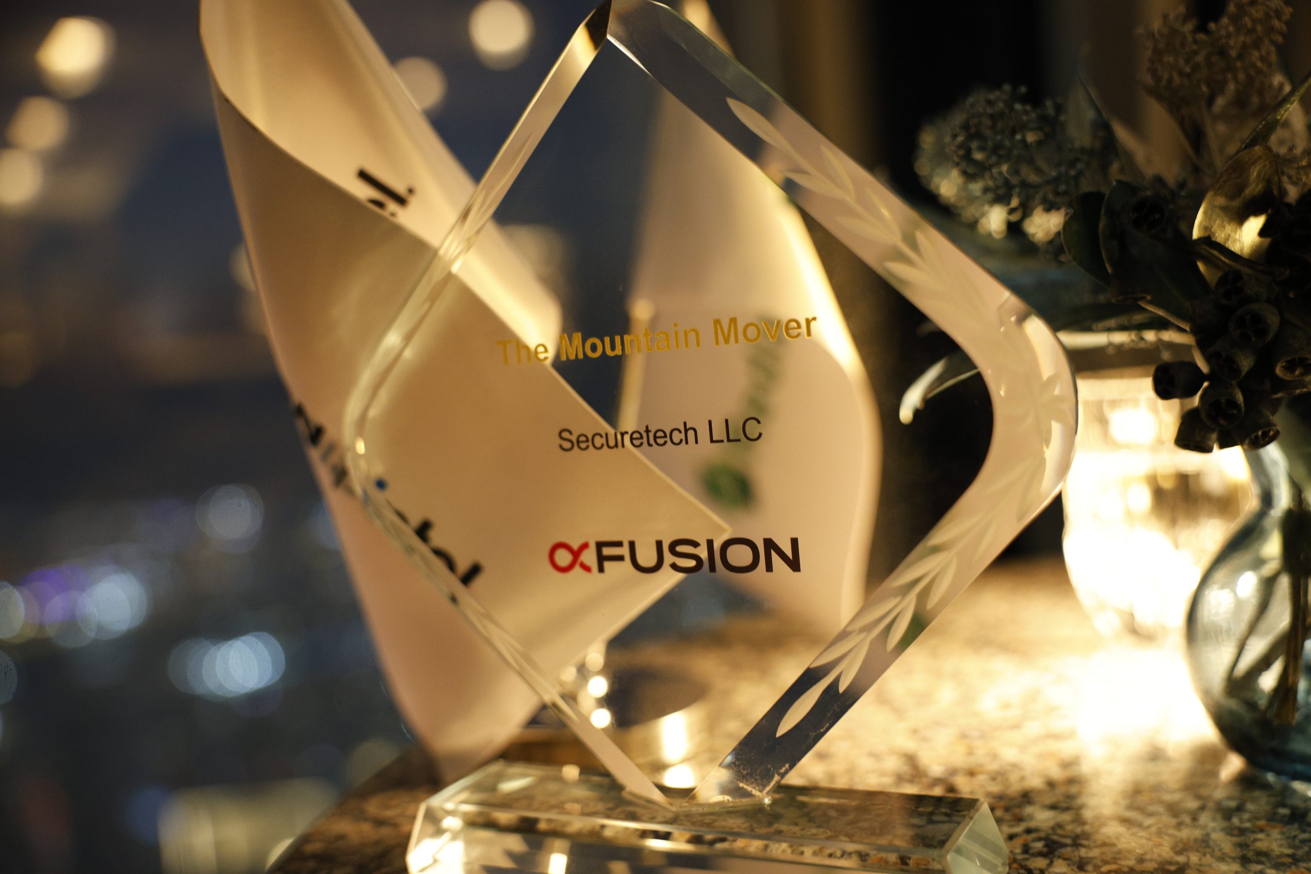 SecureTech The Mountain Mover Award 2024