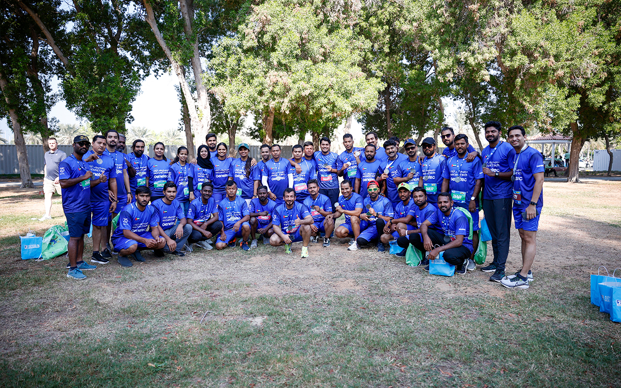 SecureTech conquered the ADNOC Abu Dhabi Marathon 2024
