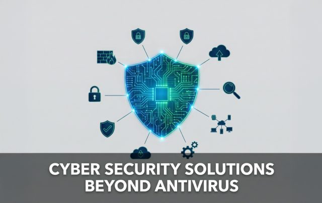 How Cyber Security Solutions Protect Businesses Beyond Antivirus Software